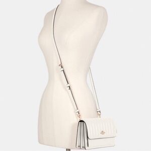 Coach Quilted Foldover Belt Crossbody Bag